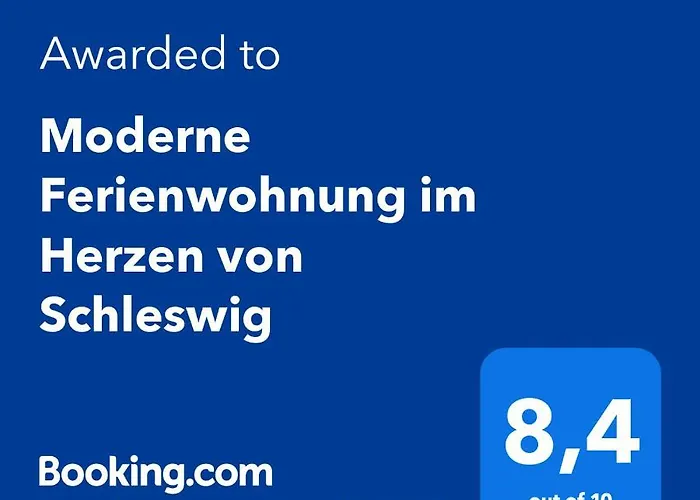 Moderne Ferienwohnung Im Herzen Von Schleswig